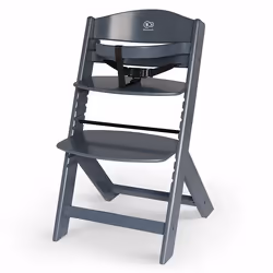 Kinderkraft ENOCK Chaise haute multifonctionnelle Siège rigide Gris