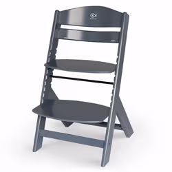 Kinderkraft ENOCK Chaise haute multifonctionnelle Siège rigide Gris