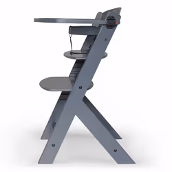 Kinderkraft ENOCK Chaise haute multifonctionnelle Siège rigide Gris - Vue supplémentaire 4