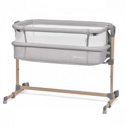 Kinderkraft Neste Air Pied Coton, Polyester Gris clair