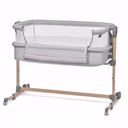 Kinderkraft Neste Air Pied Coton, Polyester Gris clair