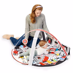 Kinderkraft 4smart Polyester Multicolore Tapis de jeux pour bébé - Vue supplémentaire 4
