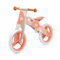 Kinderkraft Runner 2021, 3 an(s), 2 roue(s), Caoutchouc, Bois, Corail