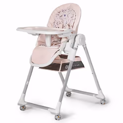 Kinderkraft LASTREE, Chaise haute Booster, Siège rembourré, Gris, Monochromatique, 12 kg, Garçon/Fille