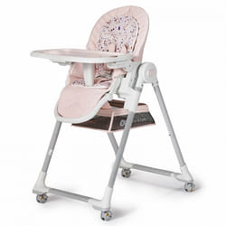 Kinderkraft LASTREE chaise haute Chaise haute Booster Siège rembourré Gris