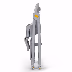 Kinderkraft LASTREE Chaise haute Booster Siège rembourré Gris - Vue supplémentaire 6