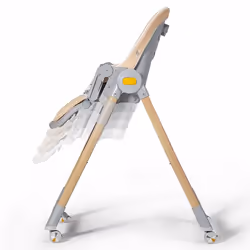 Kinderkraft LASTREE Chaise haute Booster Siège rembourré Beige - Vue supplémentaire 10