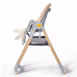 Kinderkraft LASTREE Chaise haute Booster Siège rembourré Beige - Vue supplémentaire 9