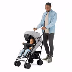 Kinderkraft SIESTA GREY Poussette pour bébé Poussette classique 1 siège(s) Gris