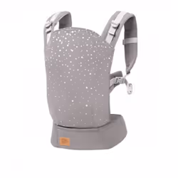 Porte Bébé Nino Confetti Grey - KINDERKRAFT - Ergonomique - Gris - 0 mois - Naissance - 20 kg