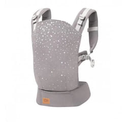 Porte Bébé Nino Confetti Grey - KINDERKRAFT - Ergonomique - Gris - 0 mois - Naissance - 20 kg