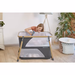 Kinderkraft Sofi lit pliant pour bébé Gris - Vue supplémentaire 5