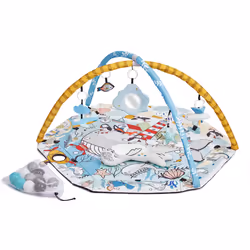Kinderkraft SMARTPLAY, Tapis de jeux pour bébé, Barre d'activités, Tissu, Multicolore