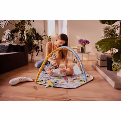 Kinderkraft SMARTPLAY Tissu Multicolore Tapis de jeux pour bébé - Vue supplémentaire 4