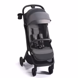Kinderkraft Hub2, Ciel de lit, Diable léger, Unisexe, Roues pleines, Pliable, Gris