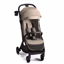 Kinderkraft Hub2, Ciel de lit, Diable léger, Unisexe, Roues pleines, Pliable, Beige