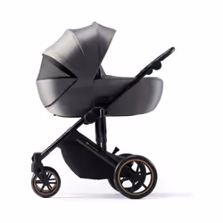 Poussette 2 en 1 Combinée Kinderkraft PRIME2 Jusquà 22 kg Avec Nacelle spacieuse Large plage de réglage Gris