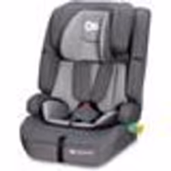 Siège auto I-size 76-150 cm - KINDERKRAFT SAFETY FIX2 - de 15 mois à 12 ans - Isofix fixation - LAppui-tête réglage - Gris