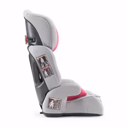 Kinderkraft COMFORT UP siège-auto bébé 1-2-3 (9 - 36 kg; 9 mois - 12 ans) Rose - Vue supplémentaire 4