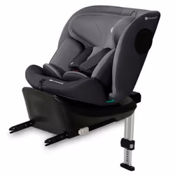 Siège auto I-size 40-150 cm - KINDERKRAFT I-360 - Siège pivotant 360 - Base intégrée avec isofix - Inclinaison du siège - Gri ...