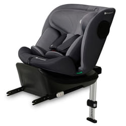 Siège auto I-size 40-150 cm - KINDERKRAFT I-360 - Siège pivotant 360 - Base intégrée avec isofix - Inclinaison du siège - Gris
