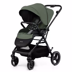 Kinderkraft Yoxi, Ciel de lit, Diable léger, Unisexe, Roues pleines, Pliable, Vert