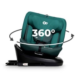 Siège-Auto Enfant Kinderkraft I-GROW I-SIZE 40–150 cm Pivotant 360° ISOFIX Harnais 5 Points Appui-Tête 12 Niveaux Vert
