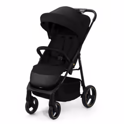 Kinderkraft Trig 3, Ciel de lit, Diable léger, Unisexe, Roues pleines, Pliable, Noir