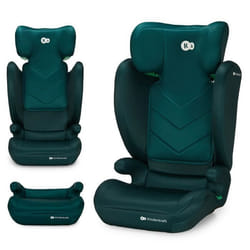 Siège auto I-size 100-150 cm - KINDERKRAFT I-SPARK - Rehasseur pour enfants - Installation rapide - Systèmes de sécurité - Vert