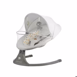KINDERKRAFT - Transat balancelle électrique Lumi 2 light grey - Gris