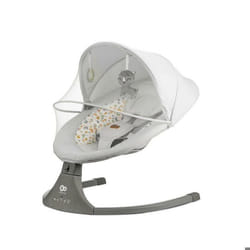 KINDERKRAFT - Transat balancelle électrique Lumi 2 light grey - Gris