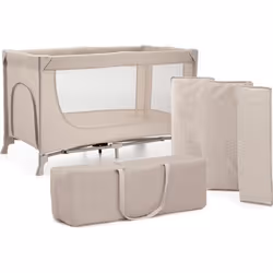 Kinderkraft Lit parapluie 2 en 1 JOY 2 Beige