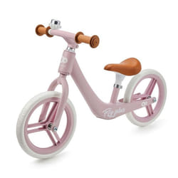 Draisienne Kinderkraft FLY PLUS de 2 Ans à 35 kg Selle Réglable 34–42 cm Roues Mousse EVA 30 cm Ultra-léger Rose