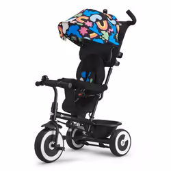 KINDERKRAFT TRICYCLE NEW ASTON BICYCLETTE POUSSETTE AVEC POIGNEE AC