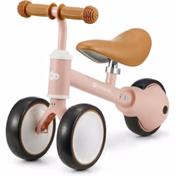 Draisienne Bébé Kinderkraft CUTIE Mini Tricycle Léger 18 kg Facile à Transporter Design Original Pour Enfants Dès 1 An Rose