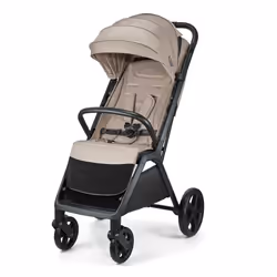 Poussette Légère Kinderkraft LOOM Se plie en quelques secondes Poussette De Voyage Position Allongée Beige