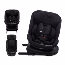 Siège Auto Kinderkraft 40-150cm XPEDITION 3 i-Size 0-36kg ISOFIX Top Tether 5× Plus Sûr Rotation 360 ° SPS+ & H-GUARD+ Noir