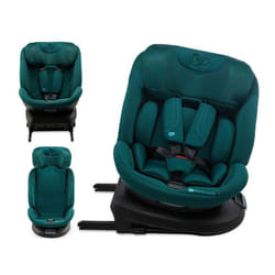 Siège Auto Kinderkraft 40-150cm XPEDITION 3 i-Size 0-36kg ISOFIX Top Tether 5× Plus Sûr Rotation 360 ° SPS+ & H-GUARD+ Vert