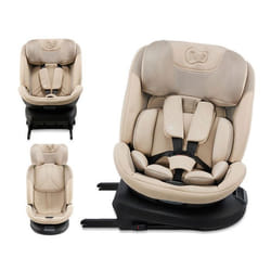 Siège Auto Kinderkraft 40-150cm XPEDITION 3 i-Size 0-36kg ISOFIX Top Tether 5× Plus Sûr Rotation 360 ° SPS+ & H-GUARD+ Beige