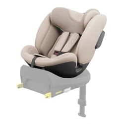 Siège Auto Kinderkraft I-FIX ENDURA SAFE i-Size 61–150 cm – base FX ISOFIX avec jambe de force 4 inclinaisons ECE R129 Beige