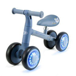 Tricycle - KINDERKRAFT - CUTIE FLASH - 4 roues - LED - bleu