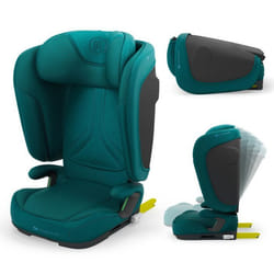 Siège-auto Kinderkraft UNITY 2 ISOFIX – 100-150 cm – Fonction sommeil sécurité SPS+ H-GUARD – Vert