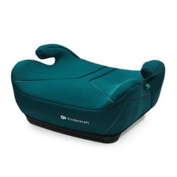 Siège auto Kinderkraft I-BOOST 2 PRO rehausseur i-Size ISOFIX 125-150 cm leger stable confortable accoudoirs AIR FLOW vert fonce