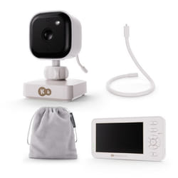 Ecoute bebe Kinderkraft NITEEYE TRAVEL babyphone portable écran 43 sans Wi-Fi vision nocturne VOX audio bidirectionnel blanc