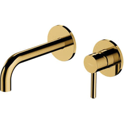 Robinet Salle De Bain Mitigeur Lavabo Encastrée Sombre Or Monocommande