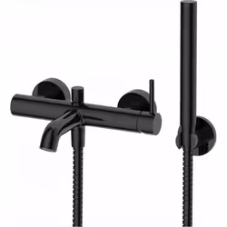 Robinet de douche - Omnires - Y1231BL - Noir - Douche en Y - Robinet de baignoire