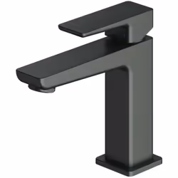 Mitigeur de lavabo sur pied couleur :&nbp;graphite matériau : laiton hauteur du mitigeur : 150 mm longueur du bec : 130 mm zo ...