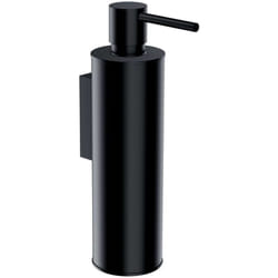 OMNIRES Modern Project - Distributeur de savon avec support, noir mat MP60721BL