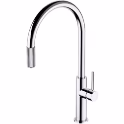 Robinet de cuisine avec possibilité de raccordement à une unité de filtration couleur : chrome matériau : laiton hauteur du r ...