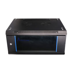 Extralink 4U 600X450 WALL-MOUNTED RACKMOUNT CABINET BLACK Rack monté sur le mur Noir